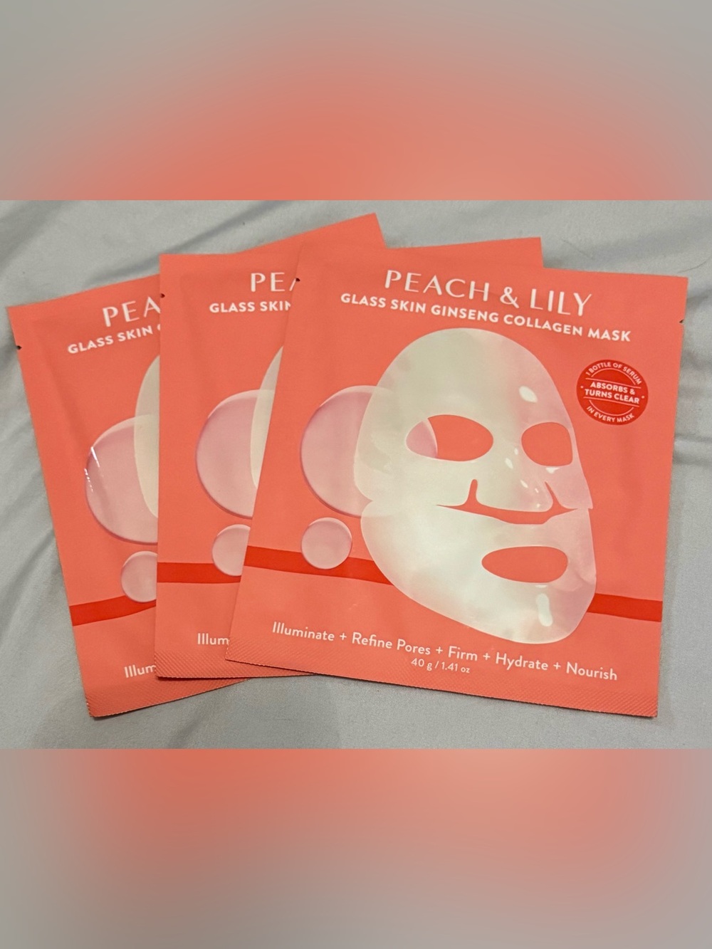 Glass Skin Ginseng Collagen Mask — Peach & Lily